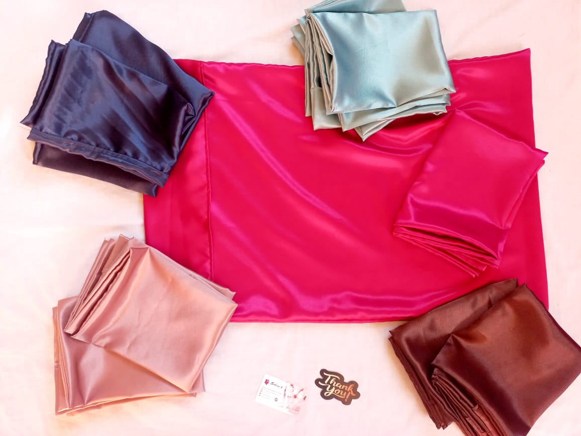 🌸 Sakurah Satin Pillowcase Promo – Bundle of 5 🌸_5
