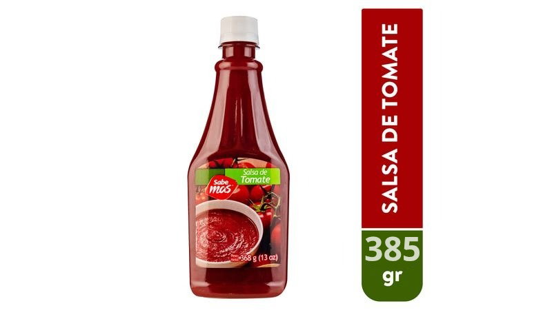 Salsa Sabemas De Tomate Botella - 385g