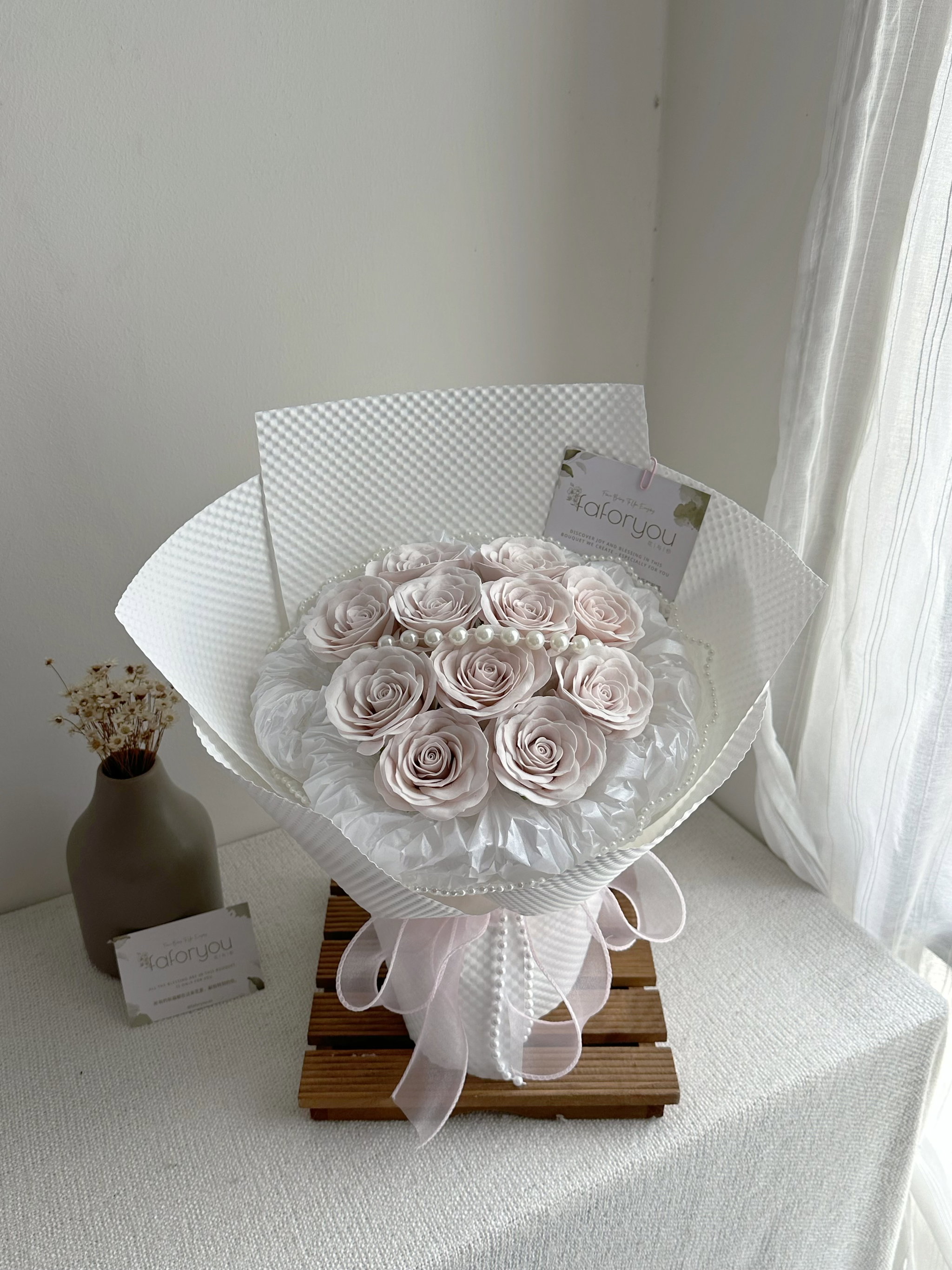 11 Stalk Awakening Soap Rose Bouquet｜ 苏醒香皂玫瑰花束 _1