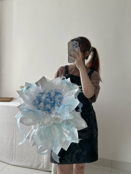 11 Stalk Soap Rose Bouquet｜ 11朵香皂尖角花束 