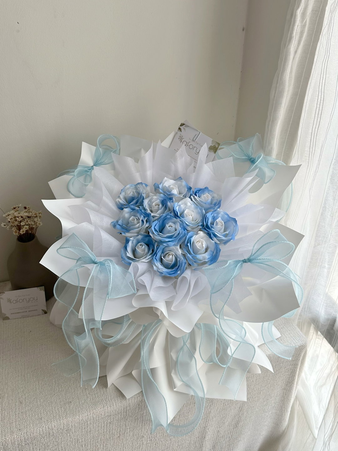 11 Stalk Soap Rose Bouquet｜ 11朵香皂尖角花束 