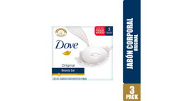 Jabón Dove Original, Hidratación Profunda 3 Pack - 270g