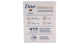 Jabón Dove Original, Hidratación Profunda 3 Pack - 270g