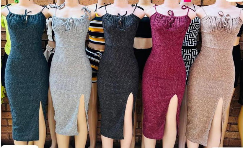 Pencil Slit Dress (trinafashion.com)