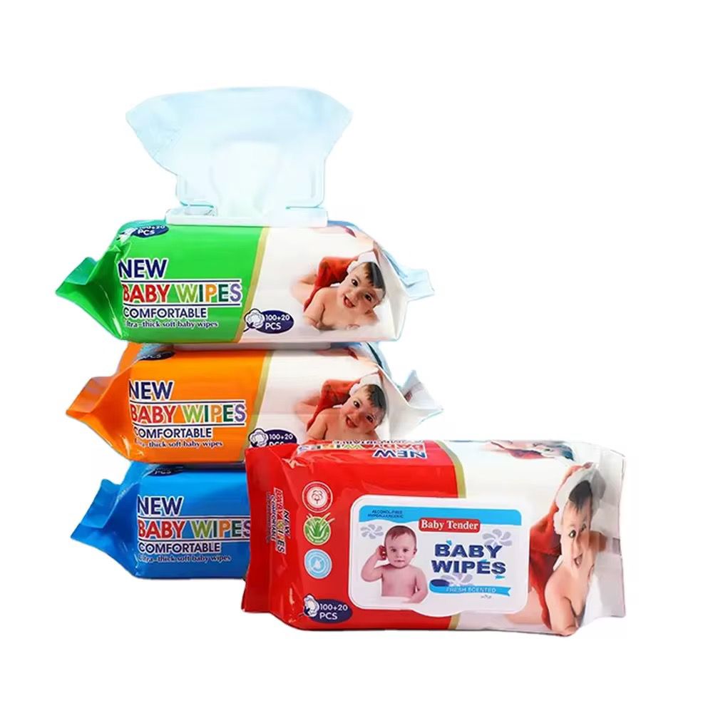 Lingettes Bébé – Baby Wipes (100 + 20 pcs)_article_N°:AHB_0008_0