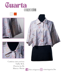 Camisa con caritas
