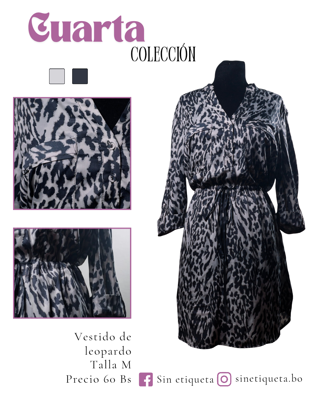 Vestido de leopardo