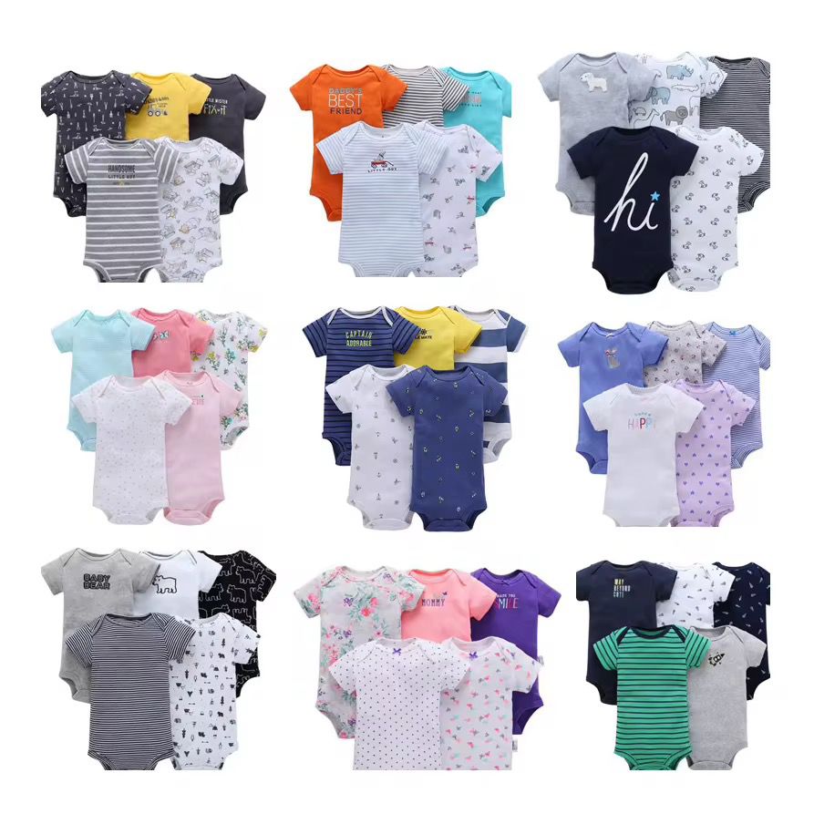 Lot de Bodys Bébé – 5 pièces assorties_article_N°:AHB_0016