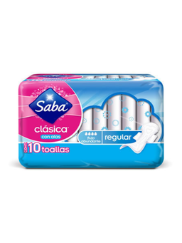 Toalla Femenina Saba Clásica con  Alas