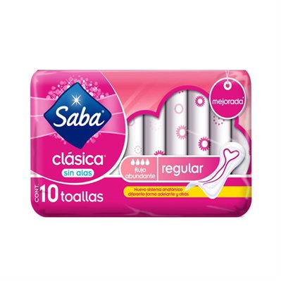 Toalla Femenina Saba Clásica sin Alas_1