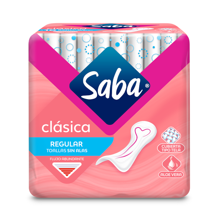Toalla Femenina Saba Clásica sin Alas