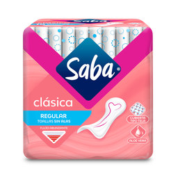 Toalla Femenina Saba Clásica sin Alas