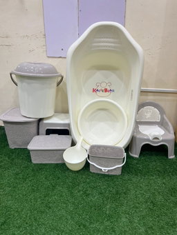 Kit de Bain Complet Bébé – Kafe Bear (9 pièces)_article_N°:AHB_0039