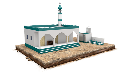 Small Mosque in Nepal| Area of 35 Square Meters_0