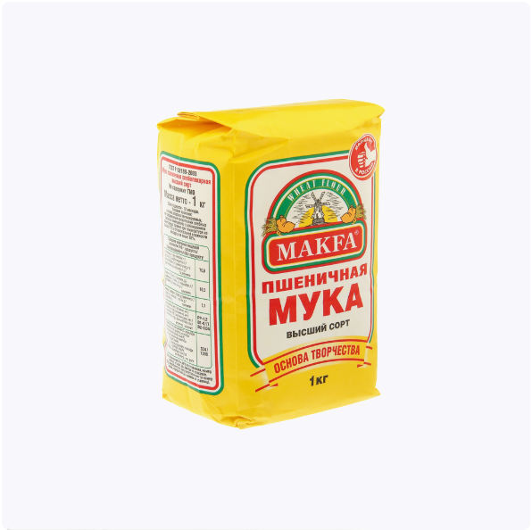 Орди гандумӣ(Мука пшеничная) Макфа 1кг