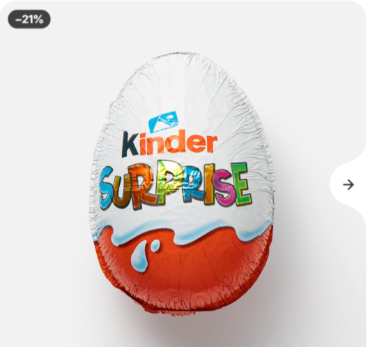 Шок/яйцо Kinder сюрприз 20г_0