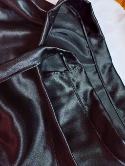 👗 Satin Wrap Skirt