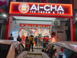 Ai-CHA -ICE CREAM & TEA PARIT SULONG Waktu Operasi: Sepanjang Hari: 11:00AM - 09:45PM