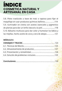 Manual Digital de Cosmetica Natural y Artesanal en Casa