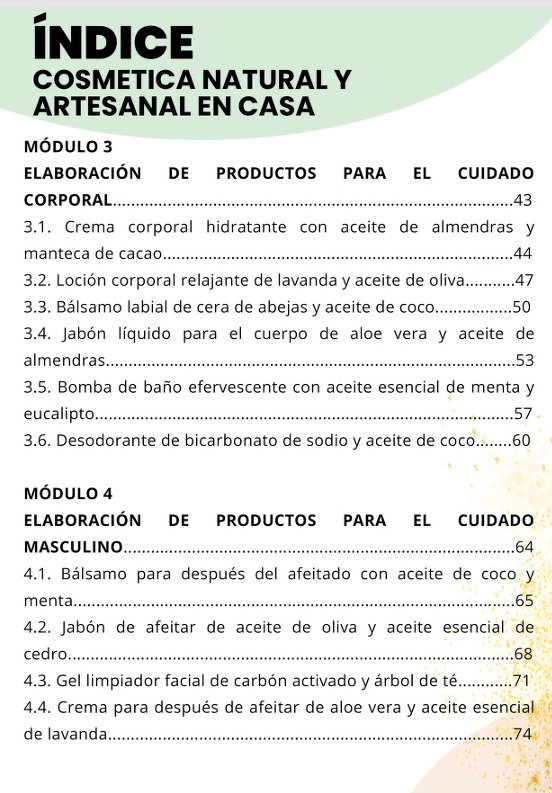 Manual Digital de Cosmetica Natural y Artesanal en Casa_2