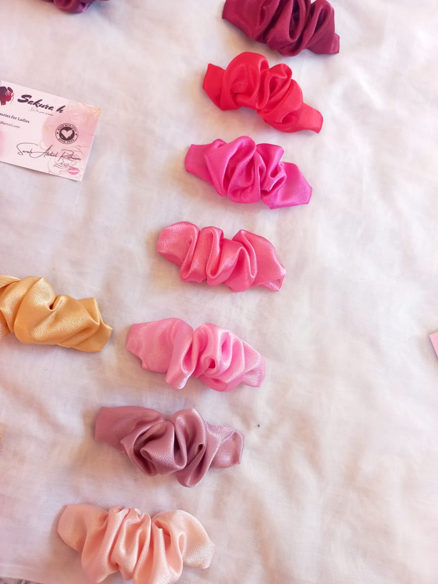 🦋 Scrunchie Barrette_4