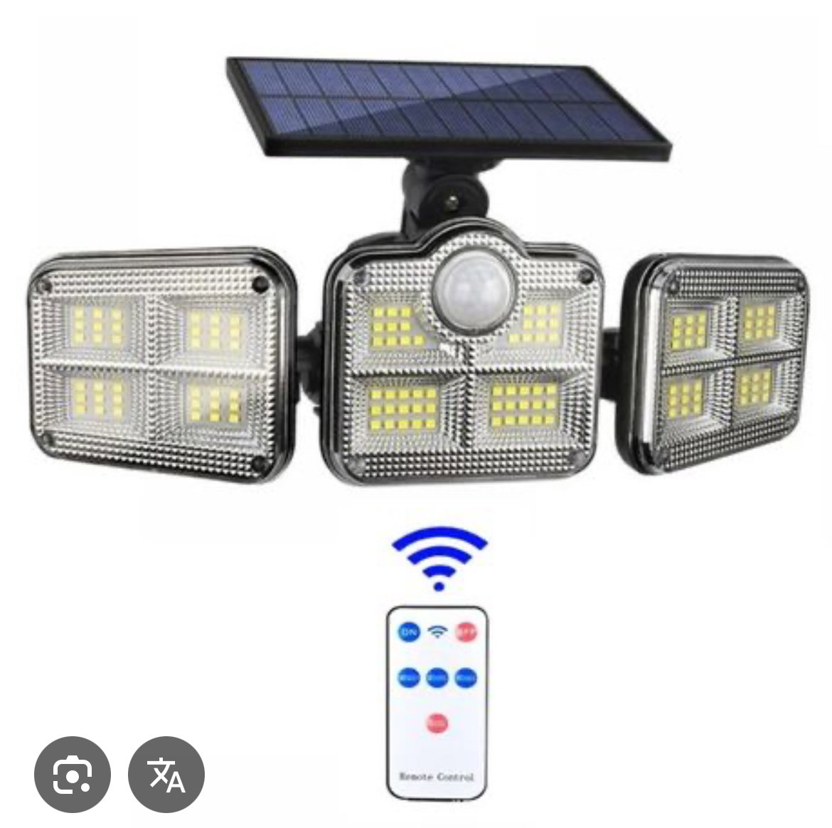 3 Pannel Solar lighf _0