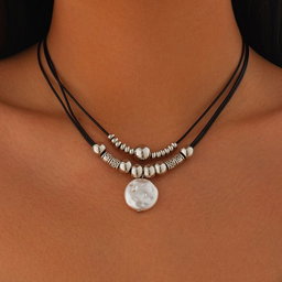 Collier chaîne cubaine pour hommes, collier chaîne cubaine en acier inoxydable de 7mm, chaîne cubaine de 50/55/60cm, collier Hip hop Rap