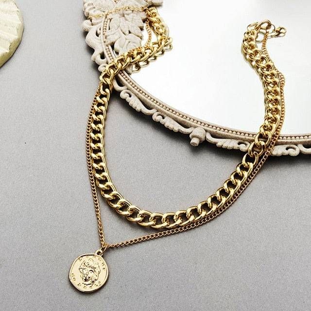 Collier chaîne cubaine pour hommes, collier chaîne cubaine en acier inoxydable de 7mm, chaîne cubaine de 50/55/60cm, collier Hip hop Rap_10