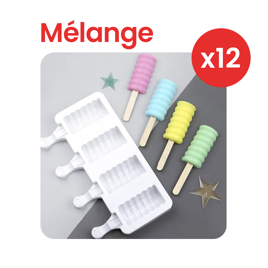 Pack de 12 Moules à glace