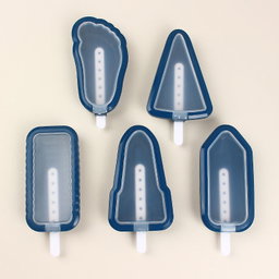 5 moules à Glace Fantaisie