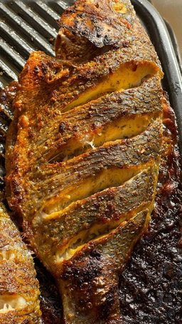 Poisson braisé