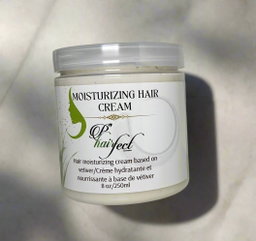 Creme capillaire hydratante a base d’huile de vetiver 