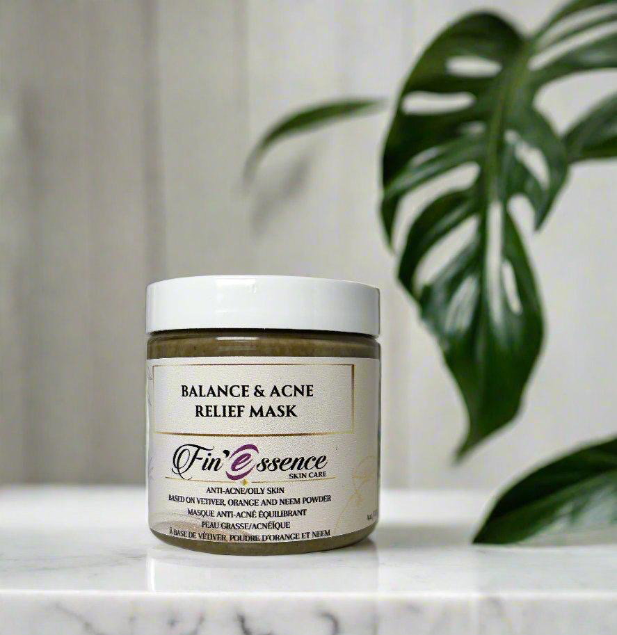 Masque anti acné pour peau grasse et sensible
