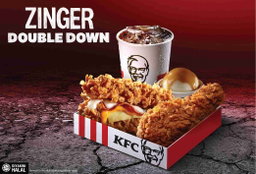 Zinger Double Down Box Meal