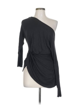 Blusa Negra Asimétrica - Talla L