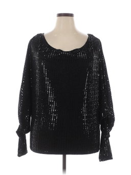 Blusa Negra Elegante Fashion Nova (Talla 1Xl)