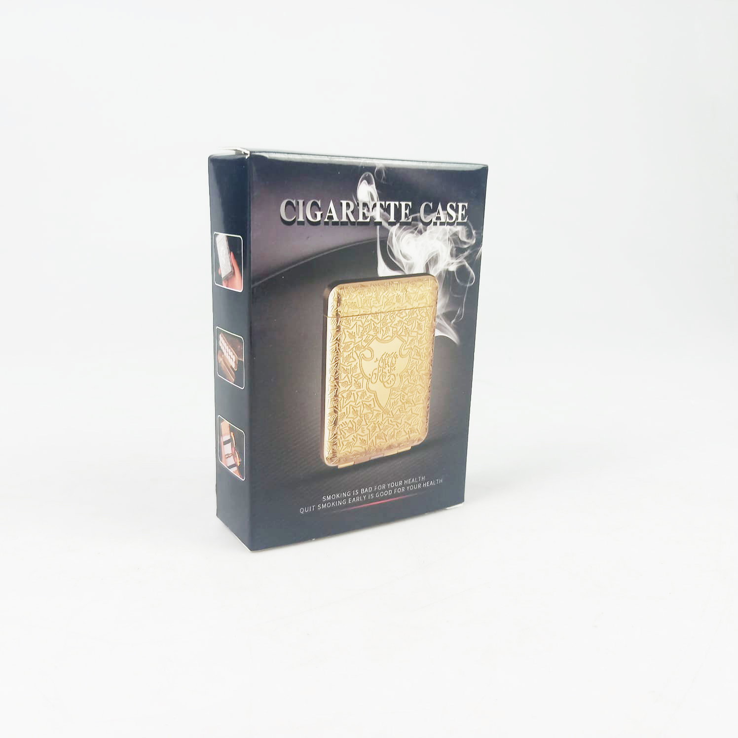 REXOW Kotak Elegan Vintage Box Case Slim Silver - Kotak Thomas Shelby Peaky Blinders_3