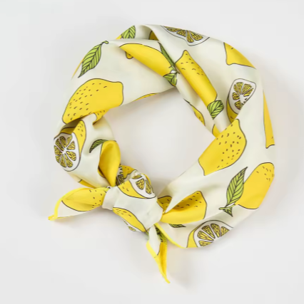 Écharpe de créateur minimaliste à pois pour femmes, 70x70cm, foulards en soie légers, luxe élégance, Bandana, foulard châle_1