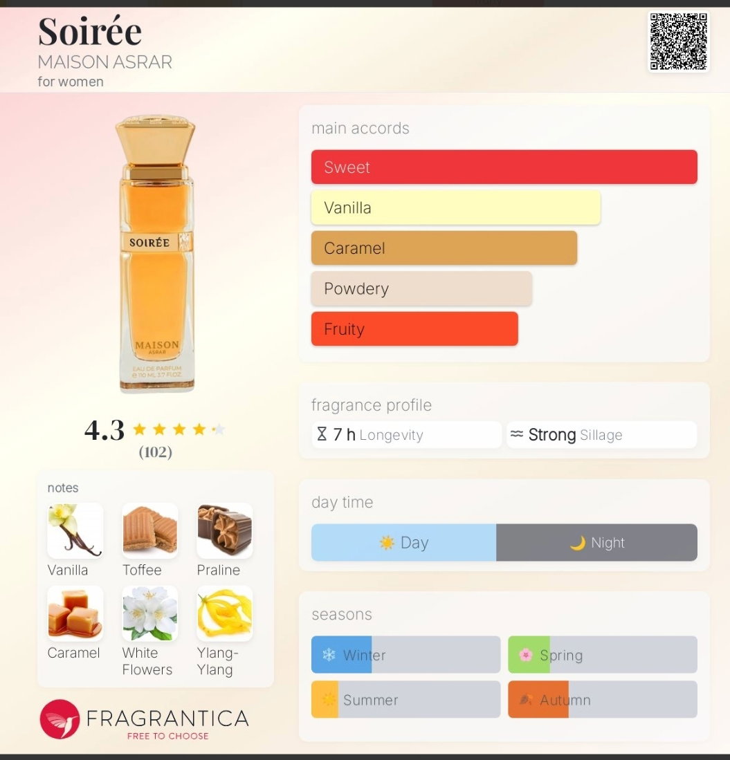 Soirée MAISON ASRAR for women - 110ML_0