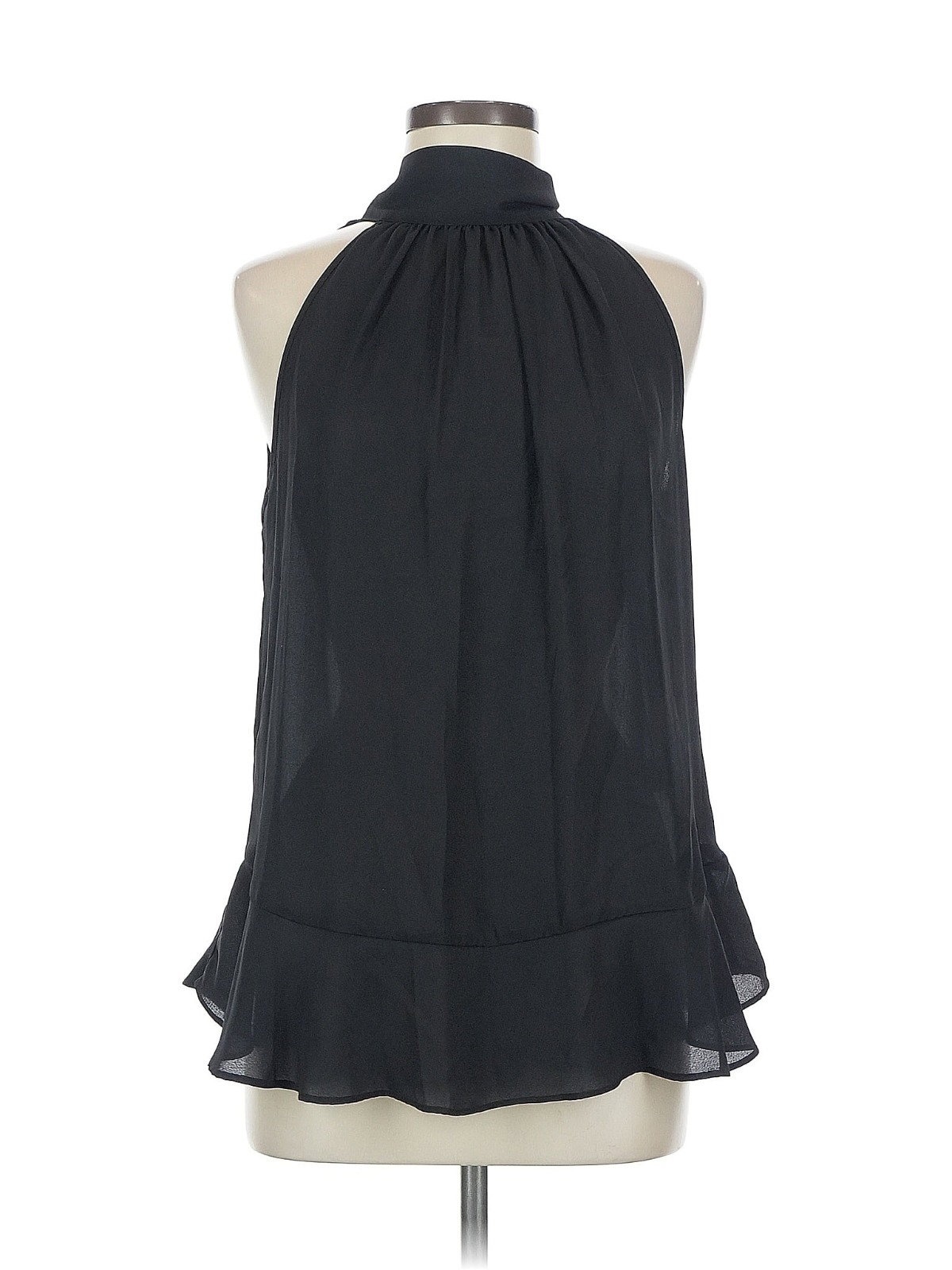 Top Negro Cuello Halter Max Studio (Talla M)_0