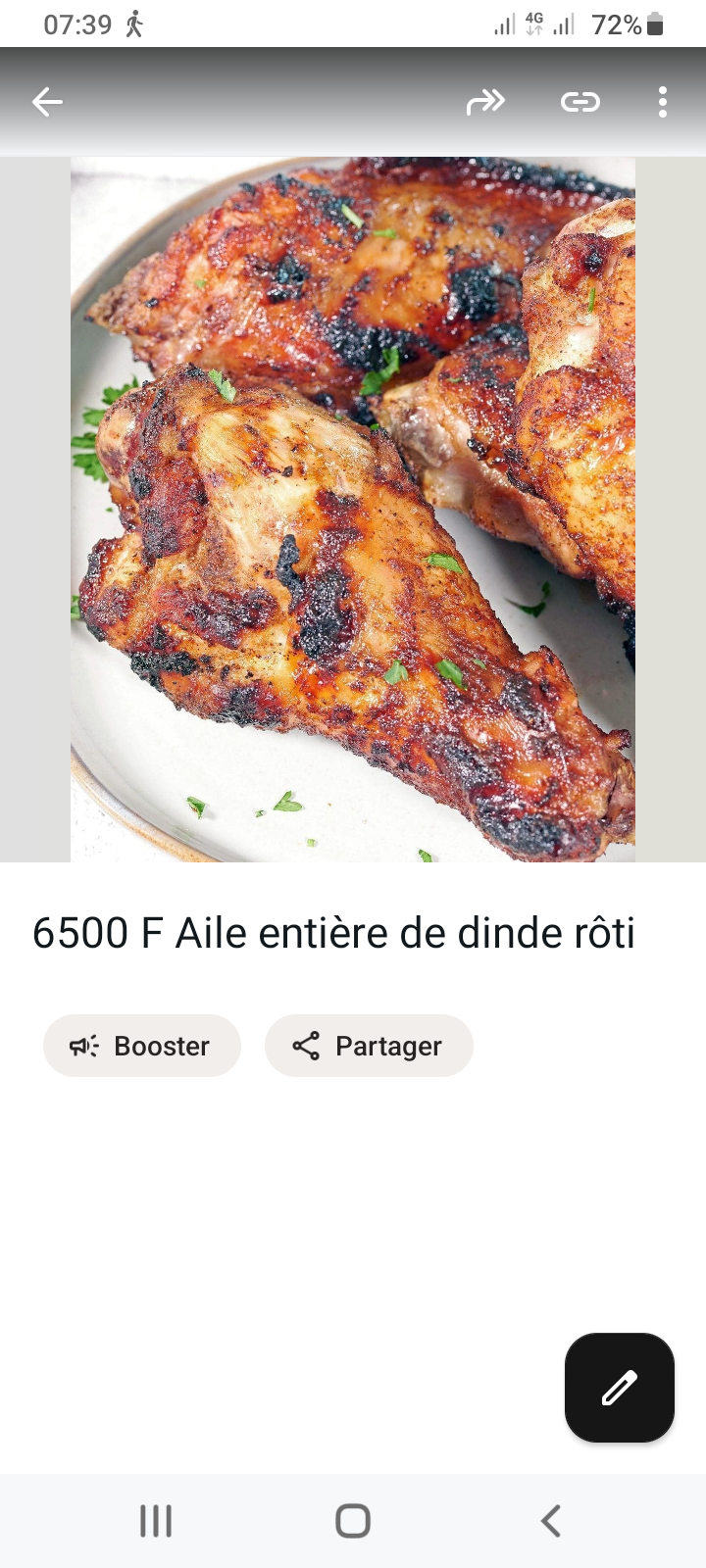 Aile de dinde rôtie _0