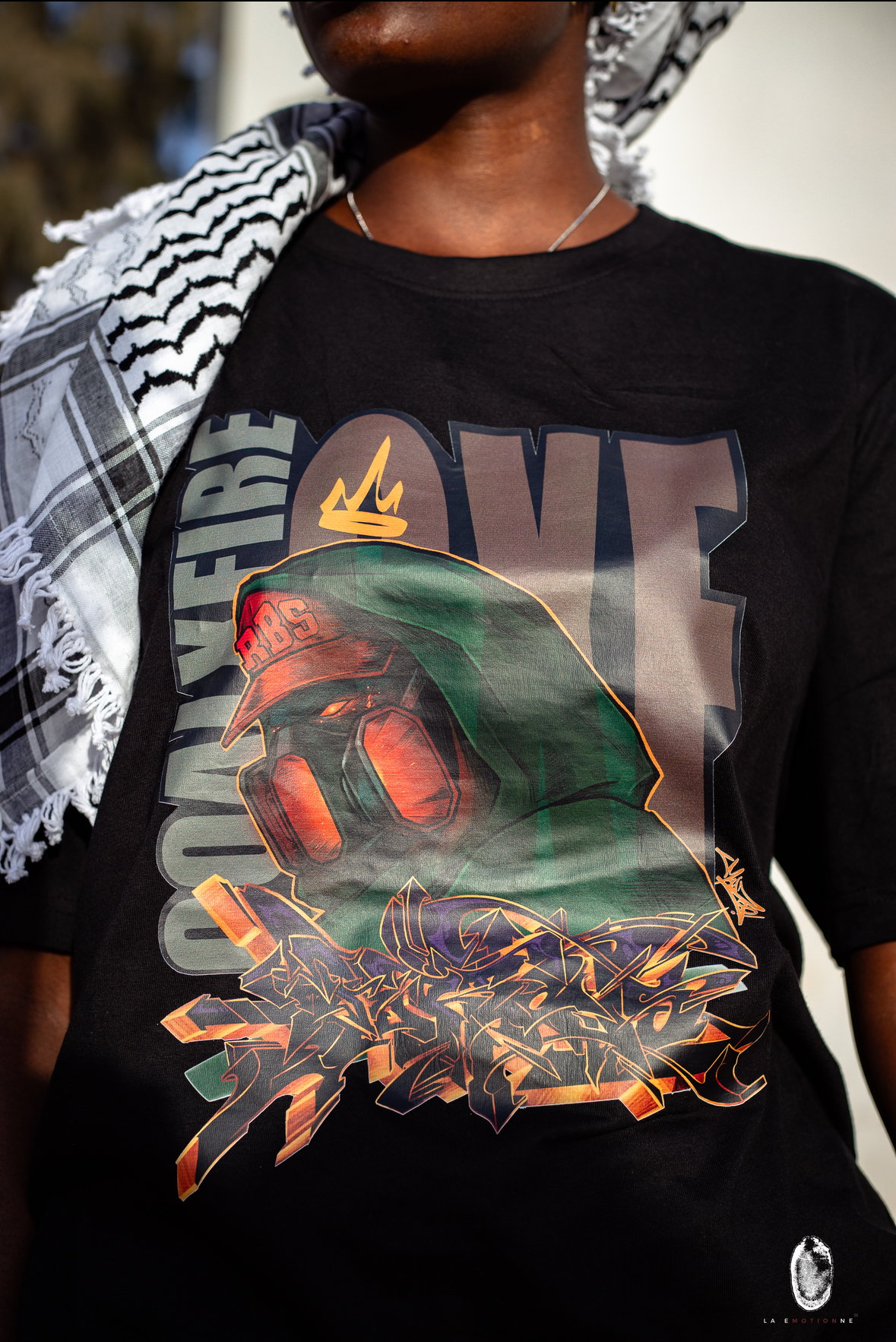 T- Shirt CHARCOAL & FIRE_2