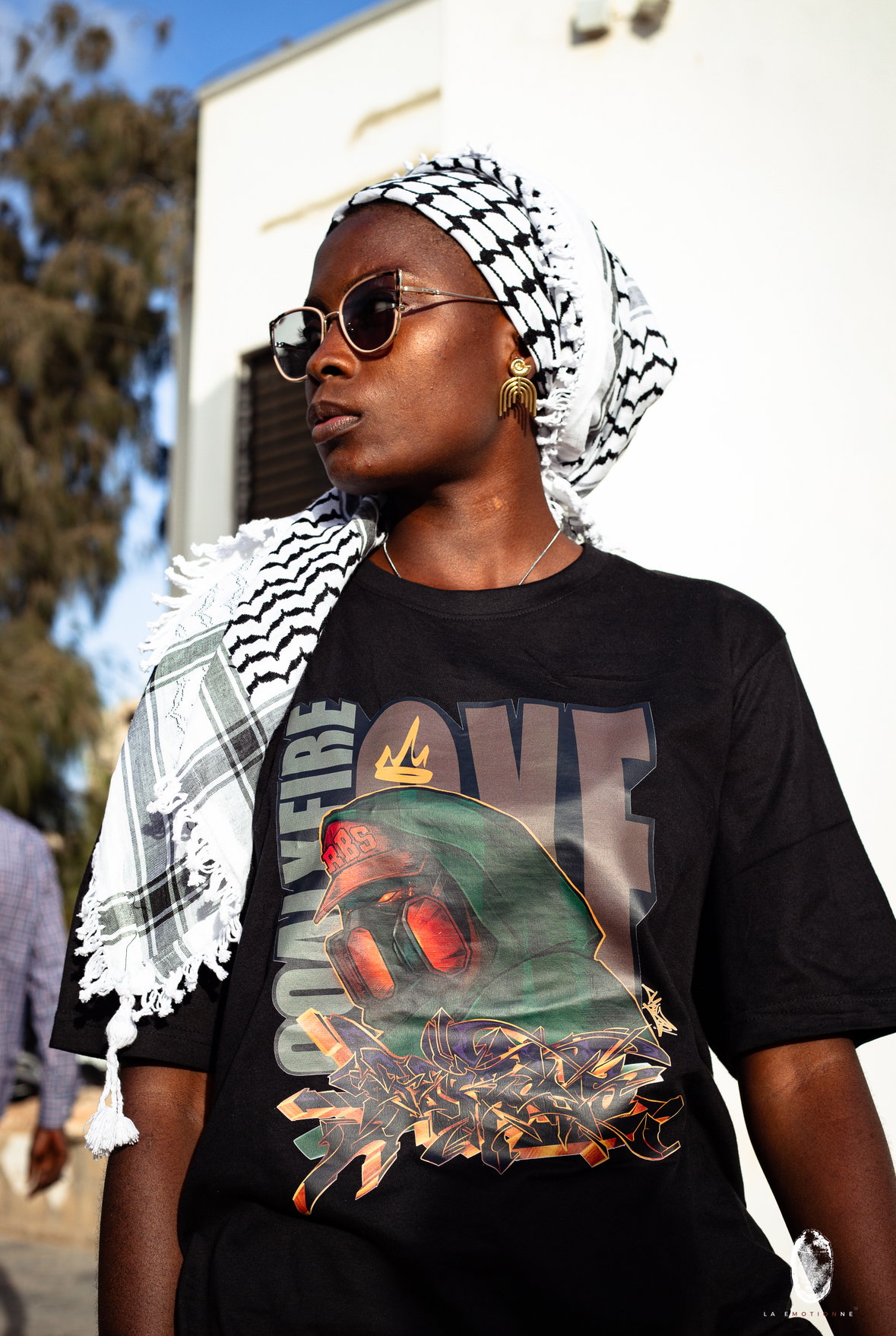 T- Shirt CHARCOAL & FIRE_1
