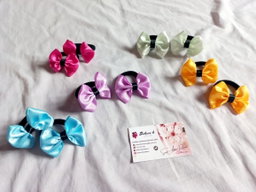 🎀 Double Bow Elastic Ties