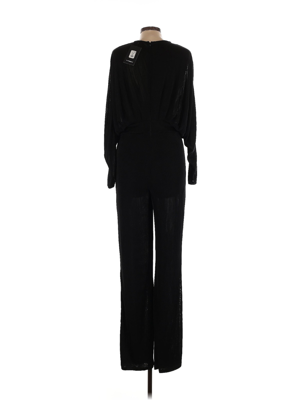 Enterizo Negro Escote Profundo Fashion Nova (Talla L)_1