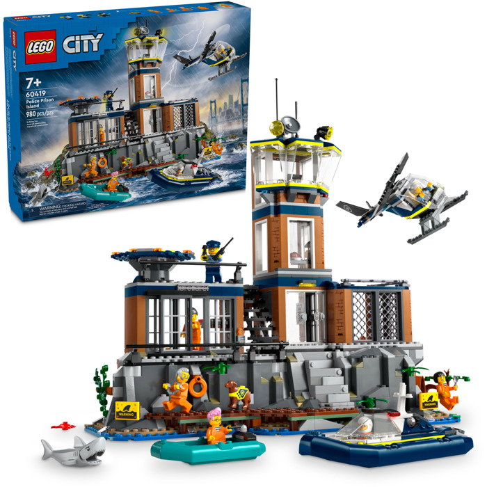 LEGO Police Prison Island Set 60419