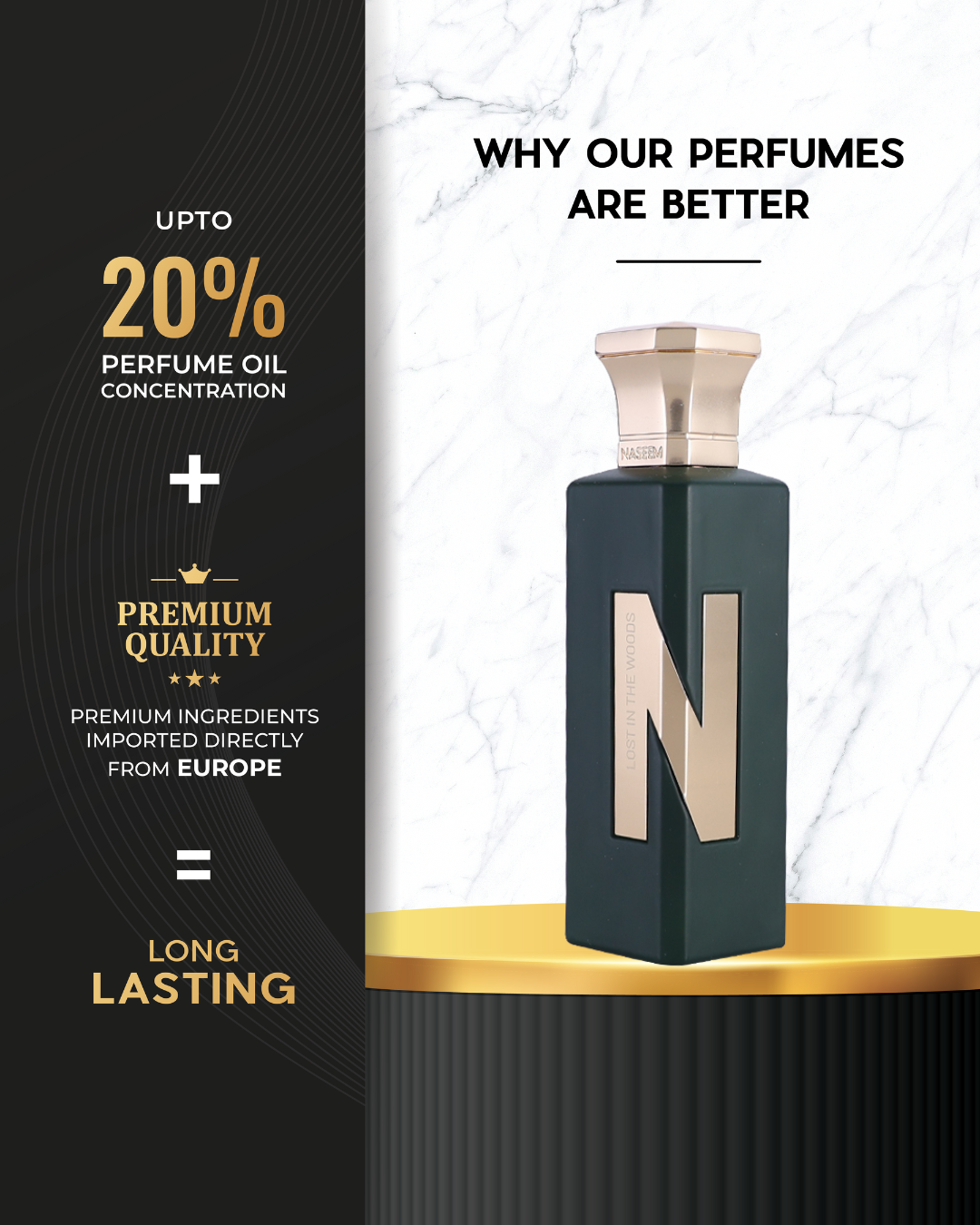 LOST IN THE WOODS - 75ML - MEN - Naseem perfumes _2