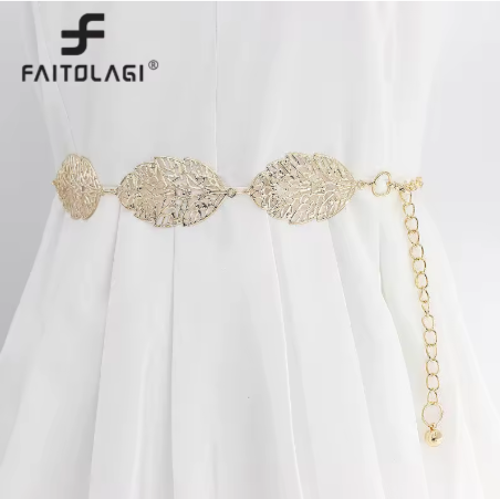 Ceinture de luxe en cuir véritable pour femmes, avec robe en jean, boucle dorée de 2.8cm de large, mode femme, ceinture en cuir de vache noir et marron_3