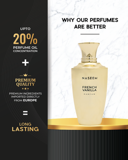 FRENCH VANILLA - 100ML- Naseem perfumes - Unisex