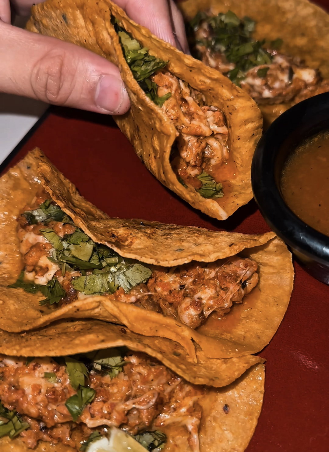 4 Tacos + Té Frío